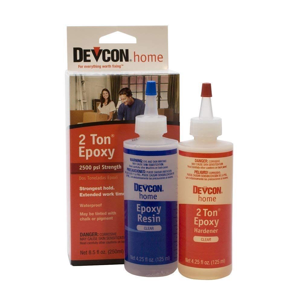 2 Ton Epoxy (2x 4.25oz Bottle, Boxed)