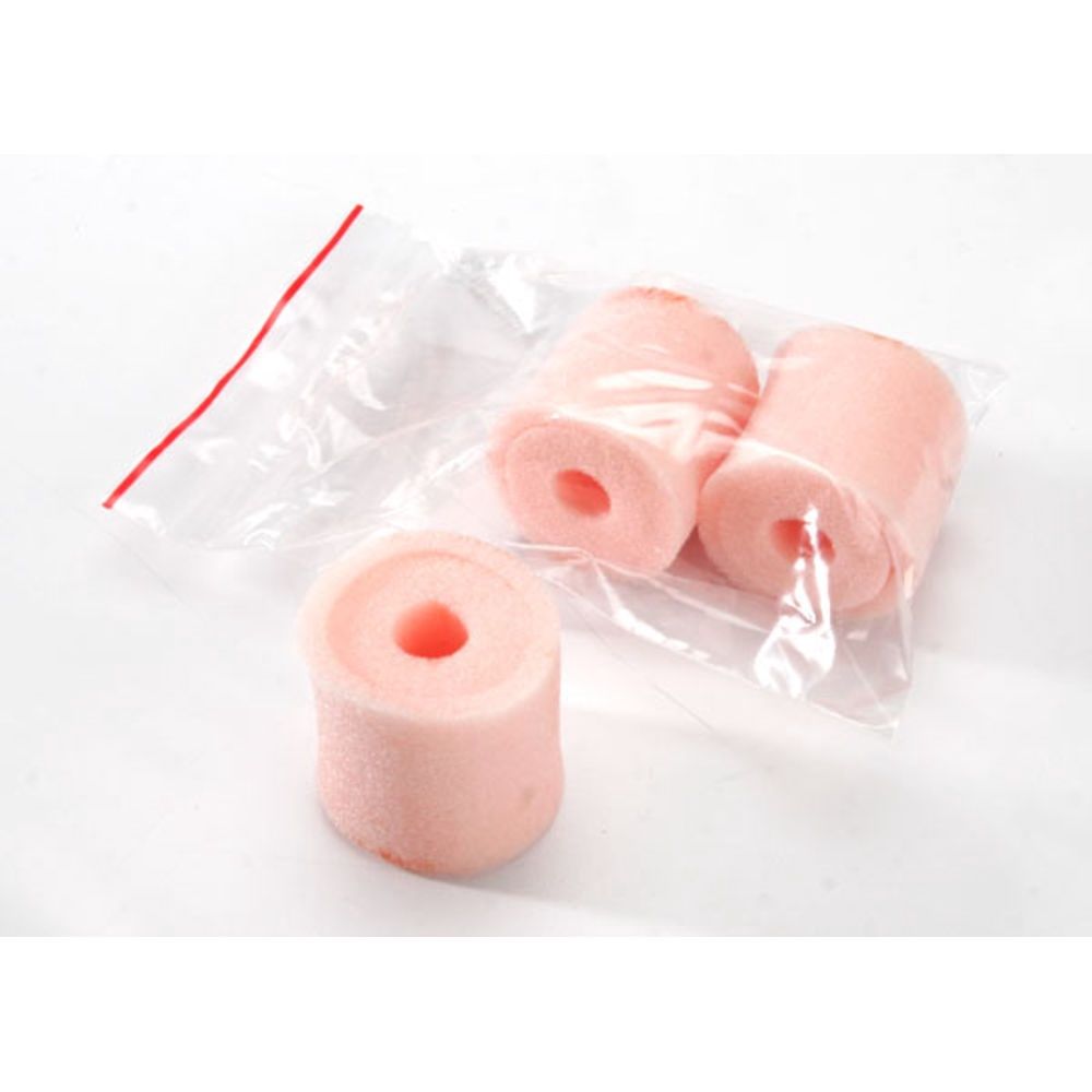 Air filter and pre-filter inserts, foam (high-volume) (3 pcs) (pre-oiled, assembled) (TRX 2.5, 2.5R, 3.3)