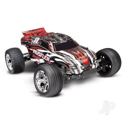 Red Rustler 1:10 Stadium Truck with TQ 2.4 GHz radio system