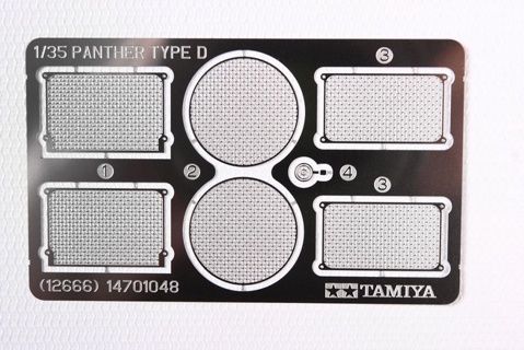 Panther Photo-etched Parts