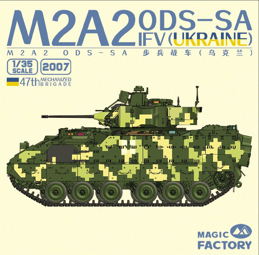 Military Magic Factory 1/35 M2A2 ODS-SA IFV Ukraine
