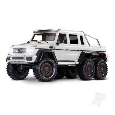Metallic White TRX-6 Mercedes-Benz G 63 AMG 1:10 6X6 Trail Crawler RTD (+ TQi, XL-5 HV, Titan 550)