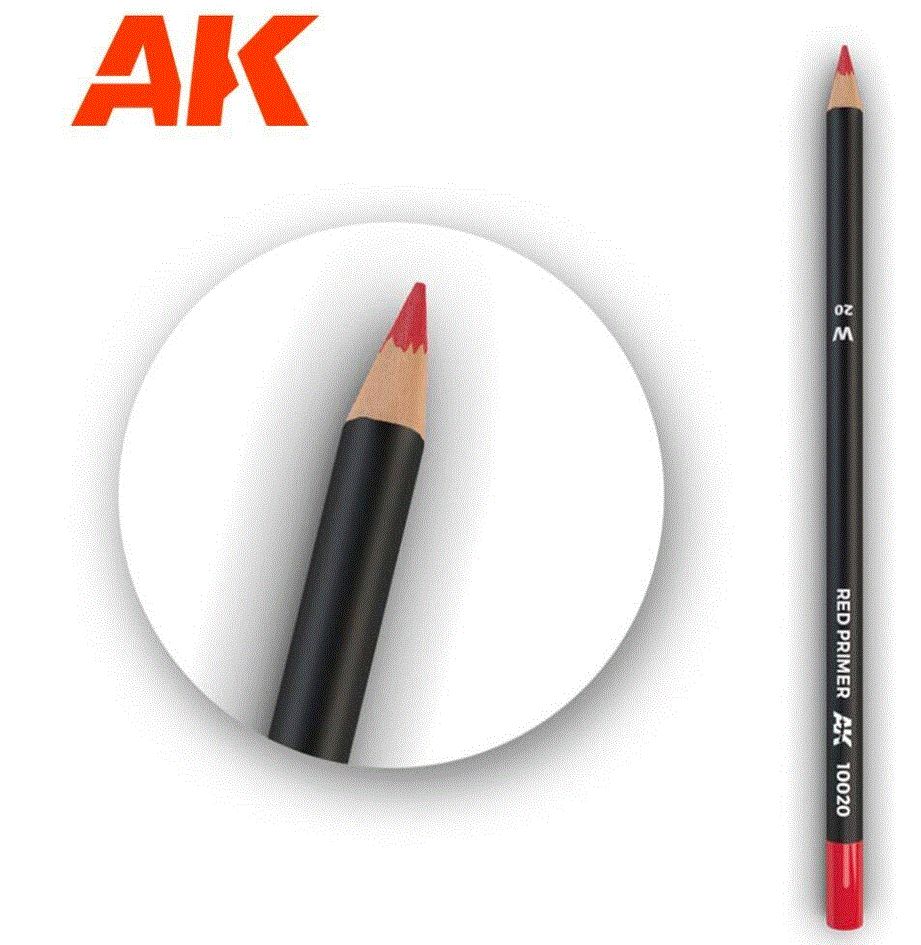 Weathering Watercolor Pencil – Red Primer