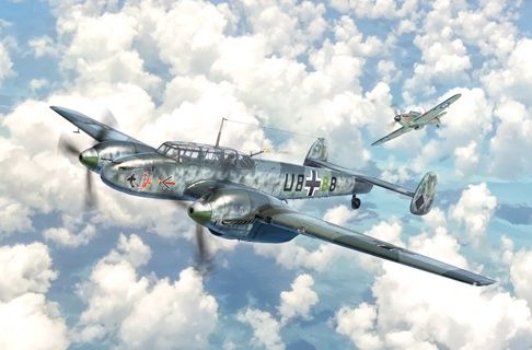 Aircraft Italeri 1/72 Bf-110 C3/C4 Zerstörer RR