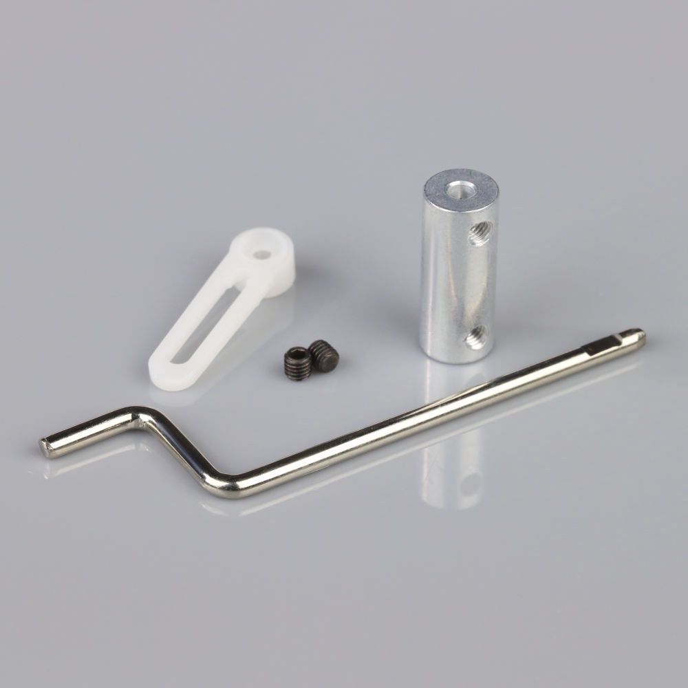 Steering Servo Arm and Push Rod Assembly (Marlin) by Arrows Hobby