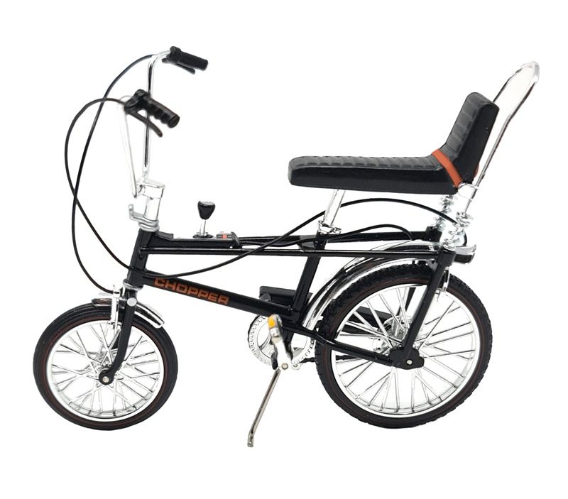 Chopper MK1 Bicycle 1:12 Die Cast Model - Black