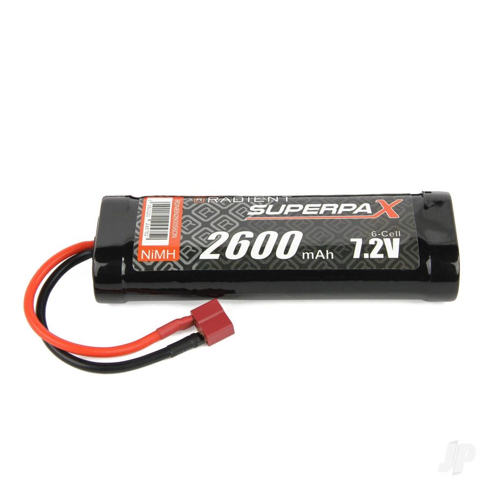 7.2V 2600mAh NiMh Battery with Deans