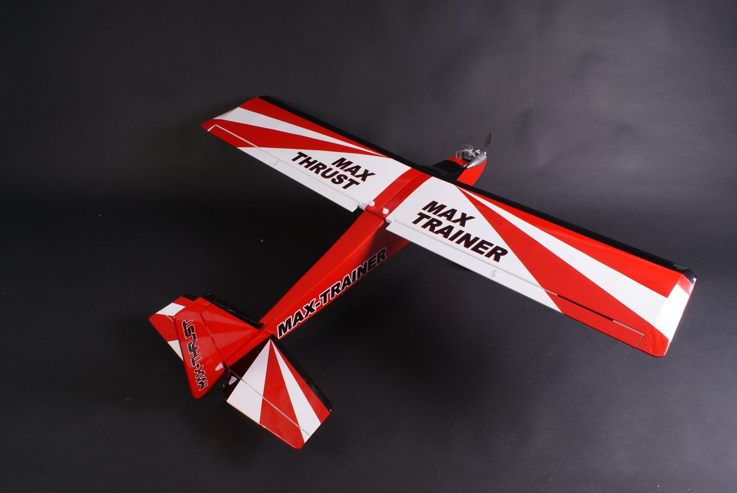 Max-Thrust Pro-Built Balsa Trainer Plane 32-40 IC/ Electric