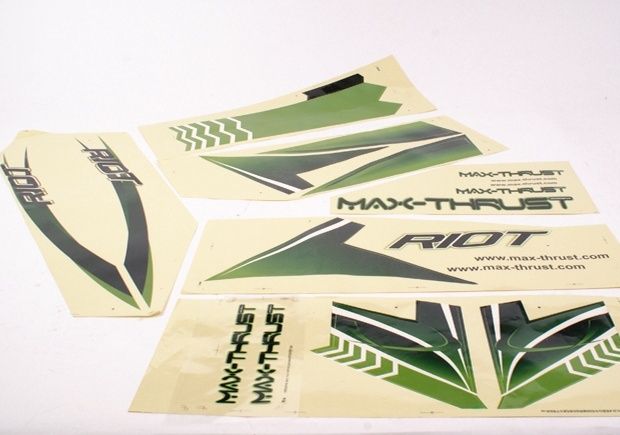 Max-Thrust Riot Decal Sheet Green