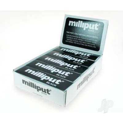 Milliput Black (1 Tube)