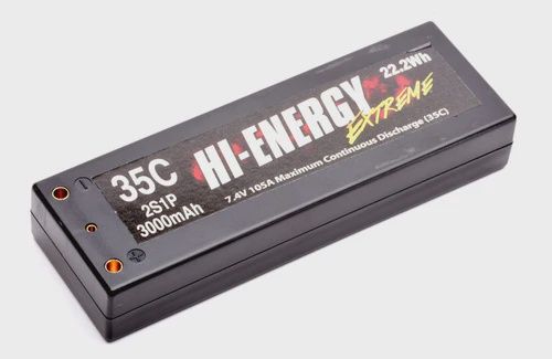 Extreme 3000mAh 7.4v 2S LiPo (Deans)