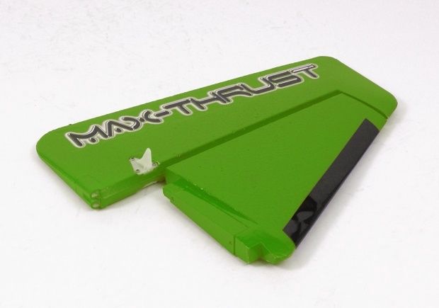 Max-Thrust Riot/Ruckus Vertical Fin and Rudder - Green