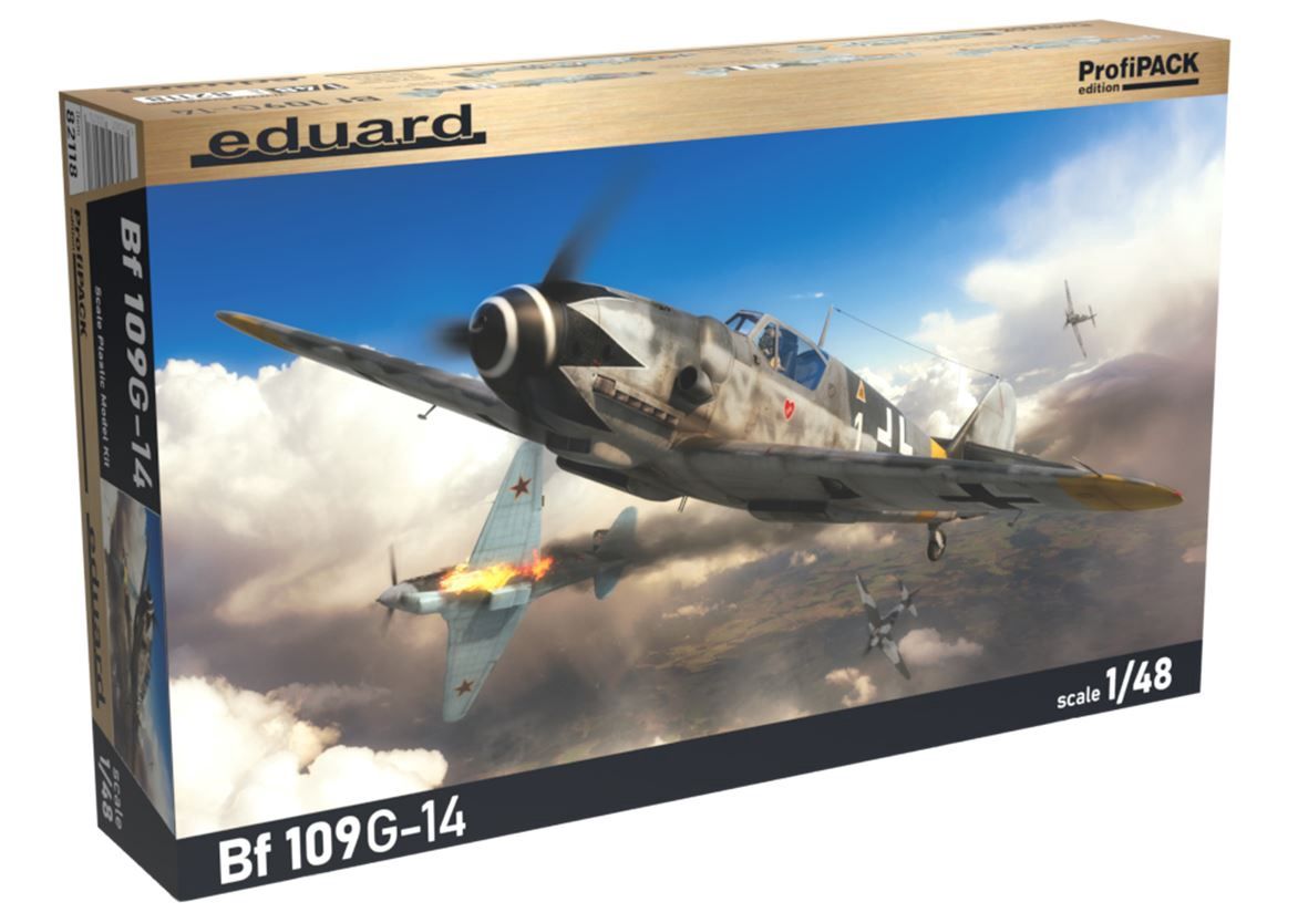 Aircraft Eduard 1/48 Messerschmitt Bf-109G-14 ProfiPACK Eric Hartmann 1/48