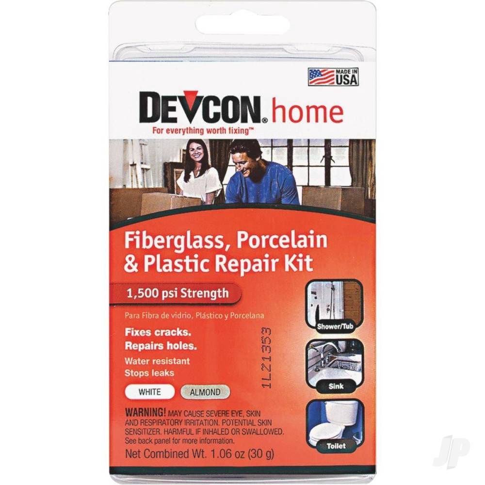 Fibreglass, Porcelain and Plastic Repair Kit