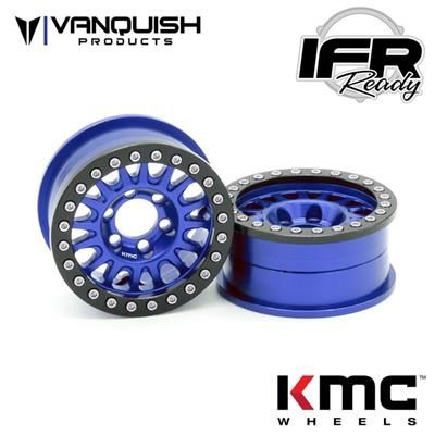 Vanquish KMC 1.9 KM445 Impact Blue Anodized