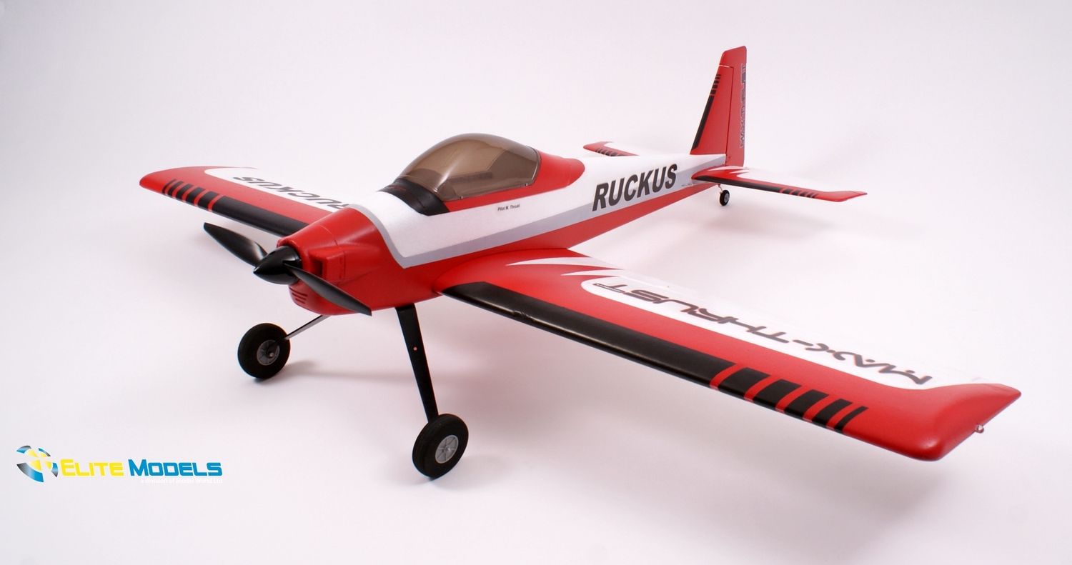 Max-Thrust Ruckus Airframe- Red (No Electronics)