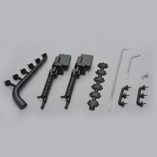 DYNAM ALBATROS DVa SCALE EXHAUST AND MACHINE GUNS
