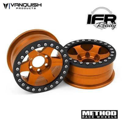 Vanquish Method 1.9 Race Wheel 310 Orange Anodized