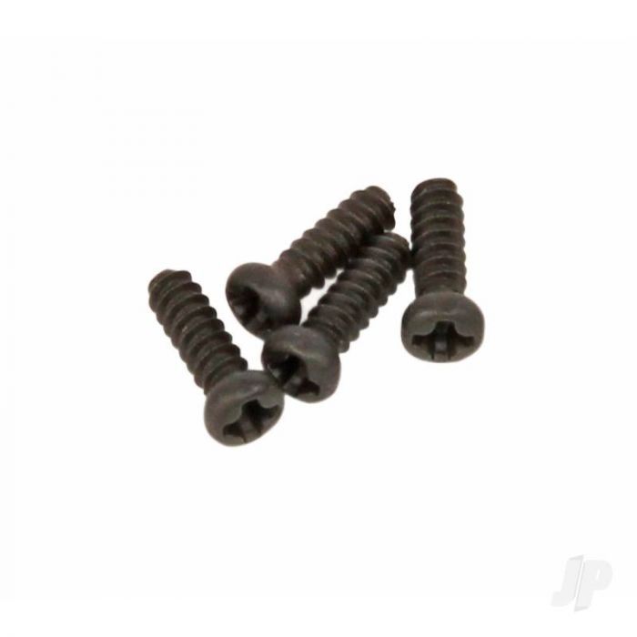 Round Head Self Tapping Hex Screw 2x6 (4 pcs)