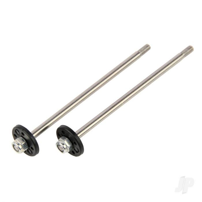 Rear Shock Shaft and Piston (2 sets) (Karoo)
