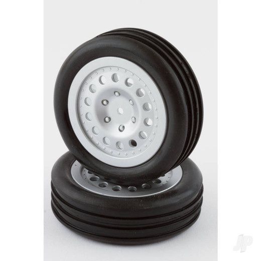 Tire and Wheel Set, Front, Silver, Premounted