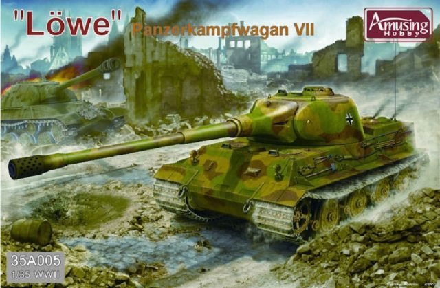 Military Amusing Hobby 1/35 Panzerkampfwagen VII Lowe