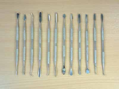 12 Piece Stainless Steel Carving Tool Set