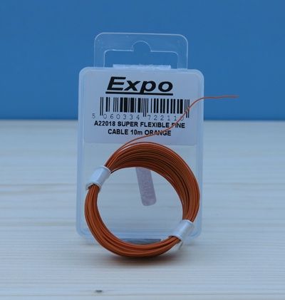 Super Flexible Fine Cable 10m Orange