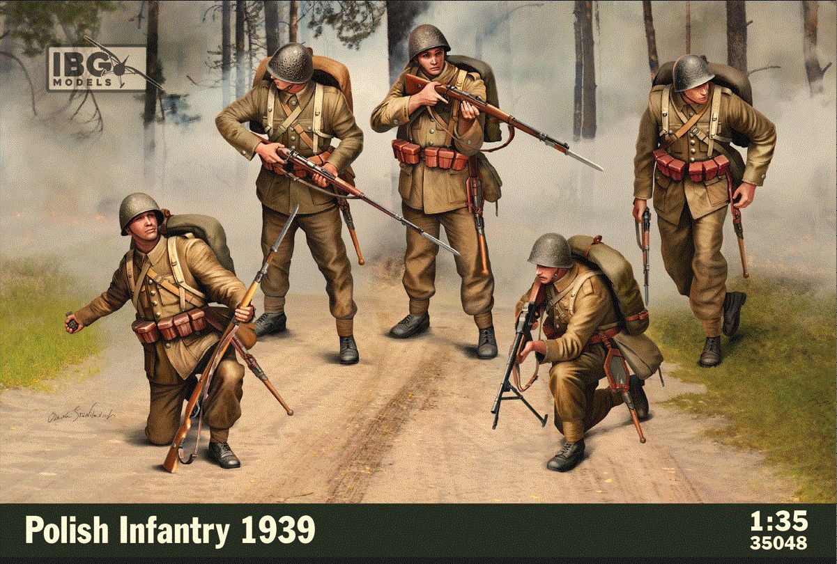 Military IBG 1/35 WWII Polish Infantry