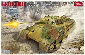 Military Amusing Hobby 1/35 VK1602 German Heavy Reconnnaissance Tank