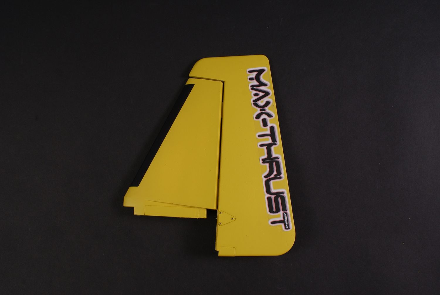 Max-Thrust Riot / Ruckus Vertical Fin and Rudder - Yellow
