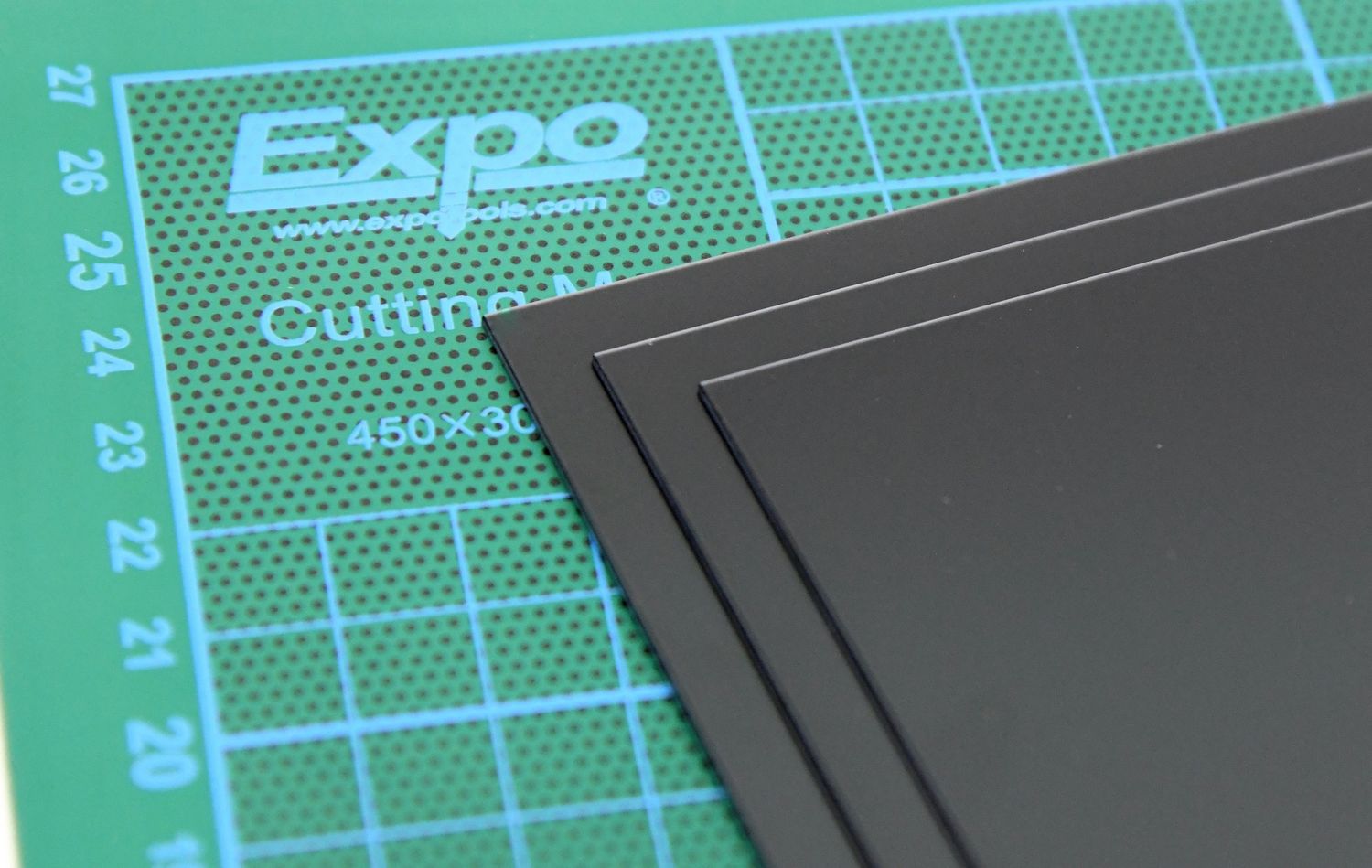 2.0mm Black Plastic (2xA3)