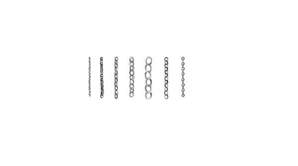 Brass Chain 1mm x 1m