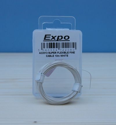 Super Flexible Fine Cable 10m White