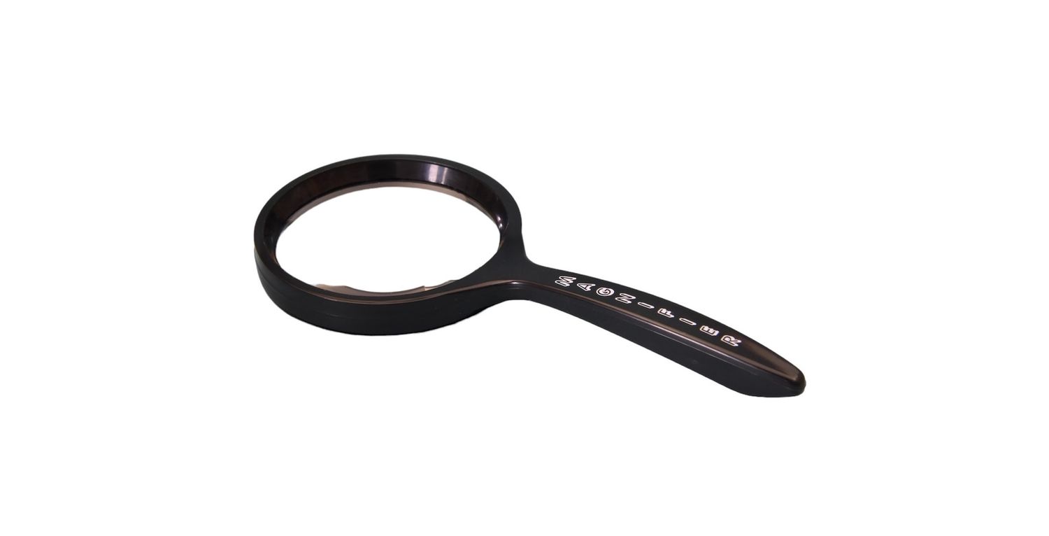 Hand Magnifying Glass 4x/2x