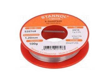 1.2mm Solder (100g Reel) (Discontinued)