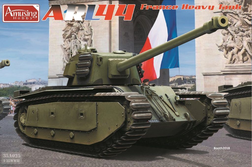 Military Amusing Hobby 1/35 ARL44 French Heavy Tank