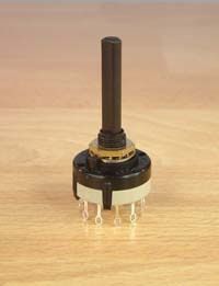 Rotary Switches - 2 Pole 6 Way (Pack of 2)