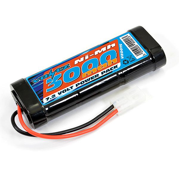 7.2V 3000mAh NiMh Battery (Tamiya Connector)
