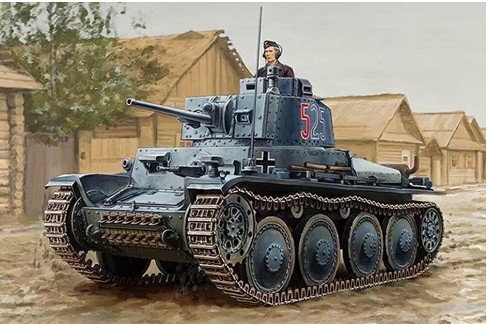 Military Hobby Boss 1/16 PzKpFw 38(t) Ausf. E/F
