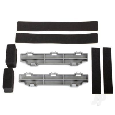 Spacer, battery compartment (2 pcs) / foam blocks (4 pcs) / foam pad (2 pcs)