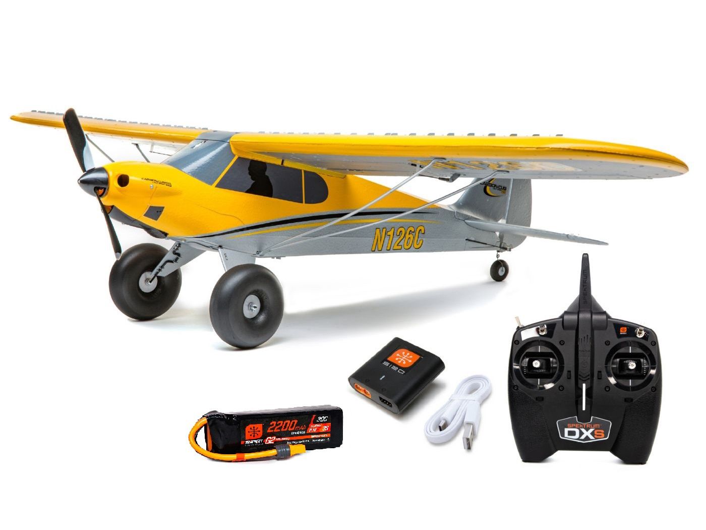 Carbon Cub S 2 1.3m RTF Bundle