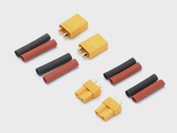 XT30 Connector Set w/HS 2 pairs
