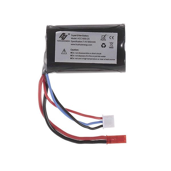 7.4V-850mAh-LiIon-JST Plug 767-1;791-2;797-3BD