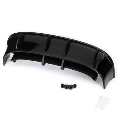 Wing, Ford Fiesta ST Rally (black) / 3x8 FCS (4 pcs)