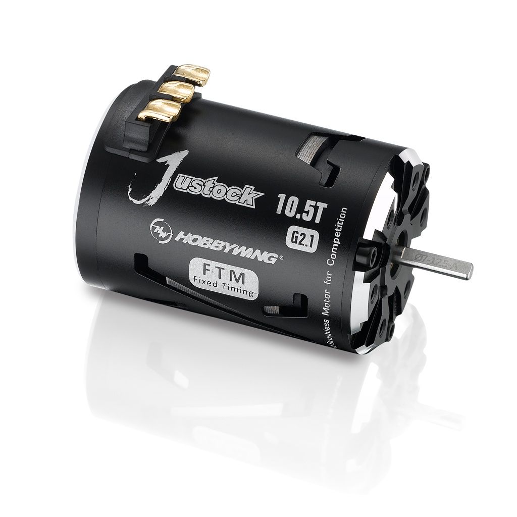 HOBBYWING JUSTOCK G2.1 17.5T SENSORED MOTOR (FIXED TIMING)
