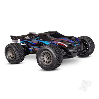 Mini XRT VXL-3S 4WD RTR Race Truck, Blue (+ TQi 2-ch, VXL-3S, 2S LiPo, USB-C Charger, Clipless Body)