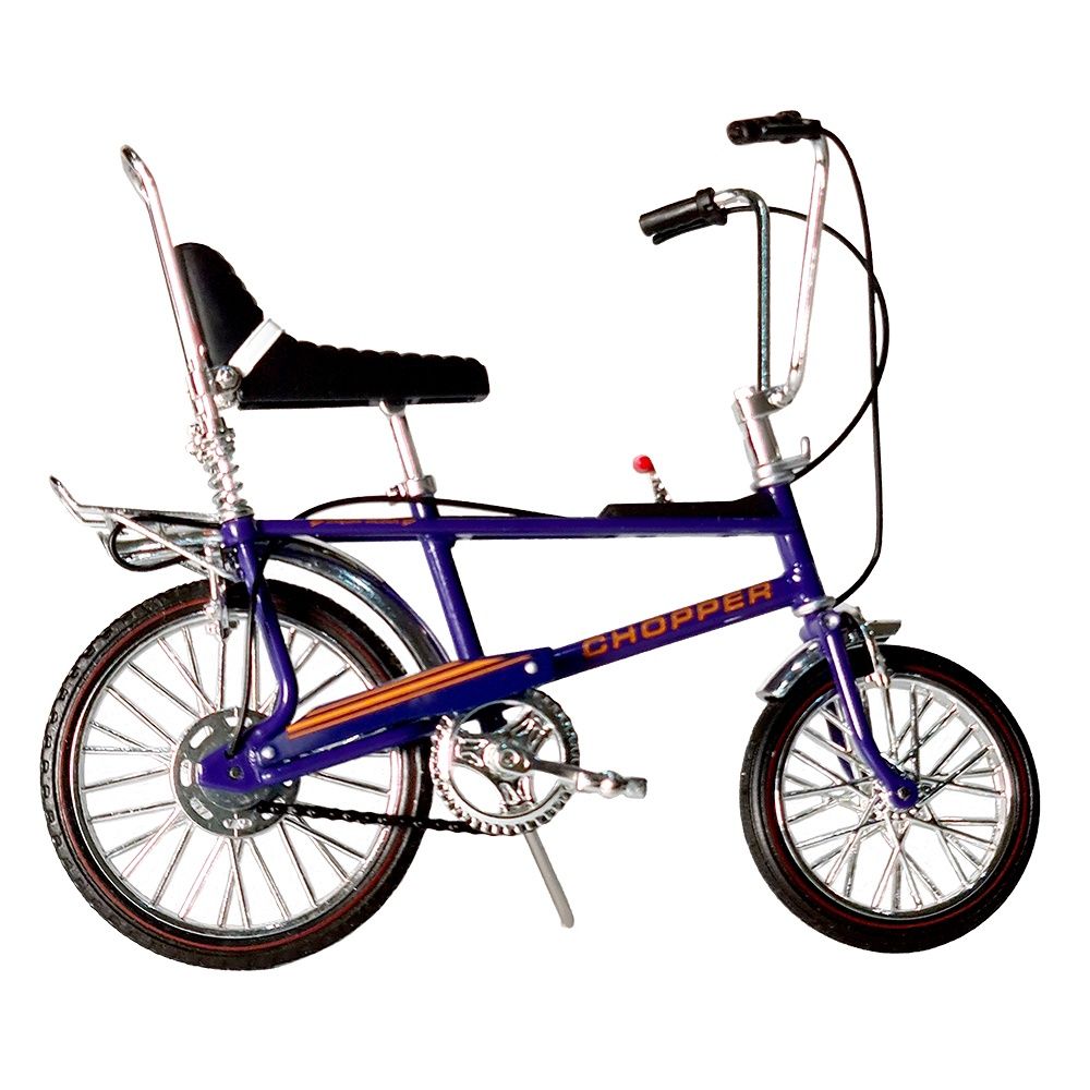 Chopper MKII Bicycle 1:12 Die Cast Model - Ultra Violet
