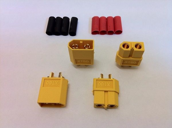 XT60 Connectors (2 Pairs)
