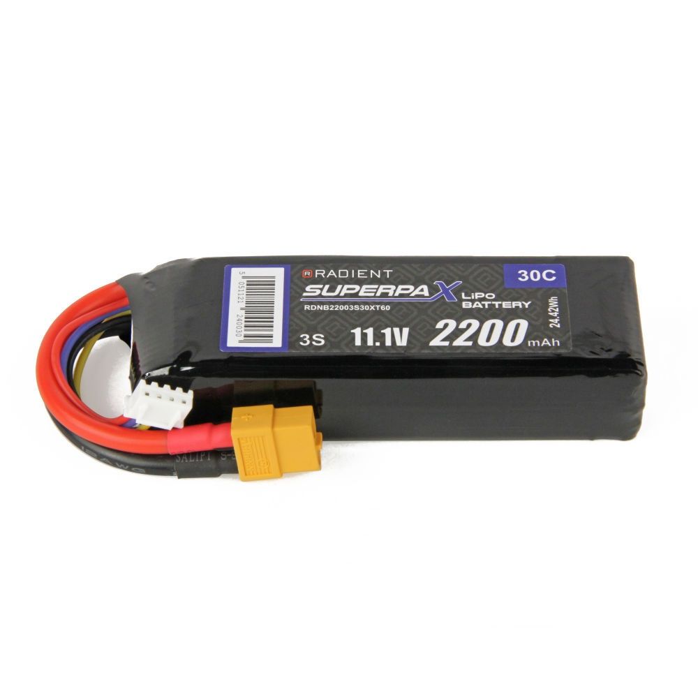LiPo 3S 2200mAh 11.1V 30C XT60